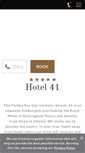 Mobile Screenshot of 41hotel.com